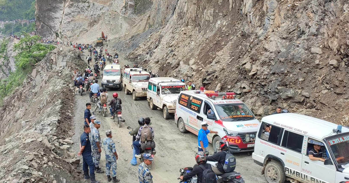 अत्यावश्यकबाहेक नारायणगढ–मुग्लिन सडकखण्ड प्रयोग नगर्न आग्रह